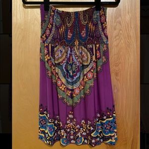 Boutique stretch chest dress